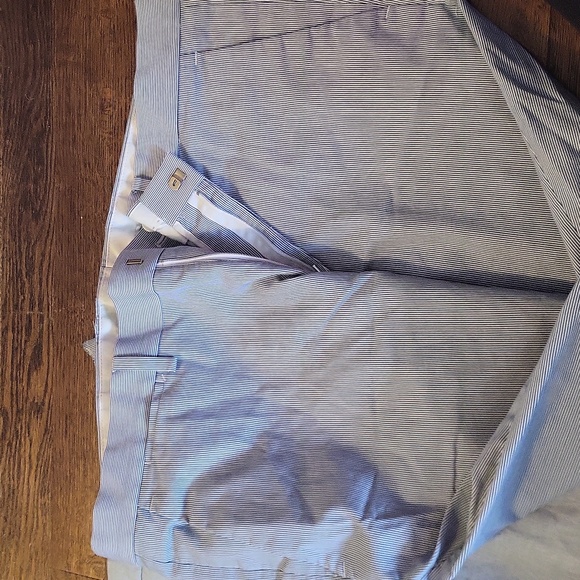 Express Gray and Blue Chinos Casual Style - Picture 4 of 5